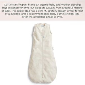 ergoPouch 0.2 Tog Jersey Baby Sleeping Bag